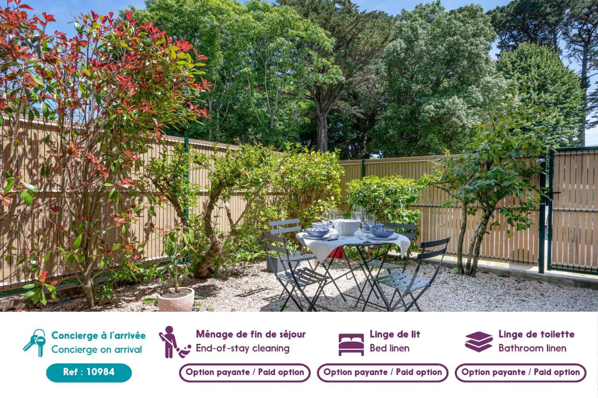 פורניק Rez-De-Jardin Pour 3 Personnes Proche De La Plage מראה חיצוני תמונה